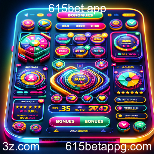 Atraia-se pelos Bônus e Ofertas do 615bet App