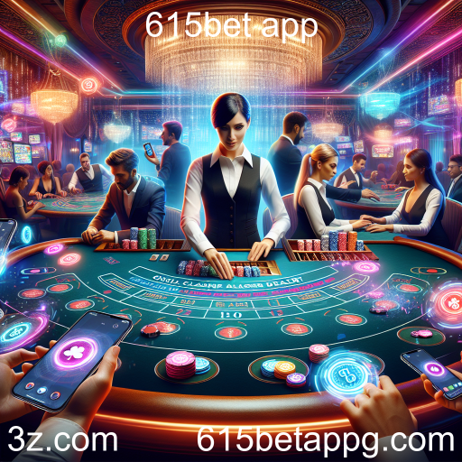 A Experiência do Cassino Ao Vivo no 615bet App