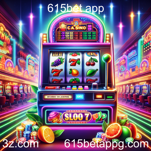 Atração dos Caça-Níqueis no 615bet App